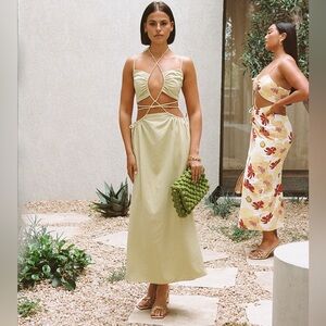 Sabo Skirt Rue cutout maxi dress